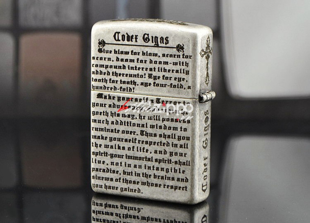Bật lửa Zippo chính hãng 121FB Codex Gigas