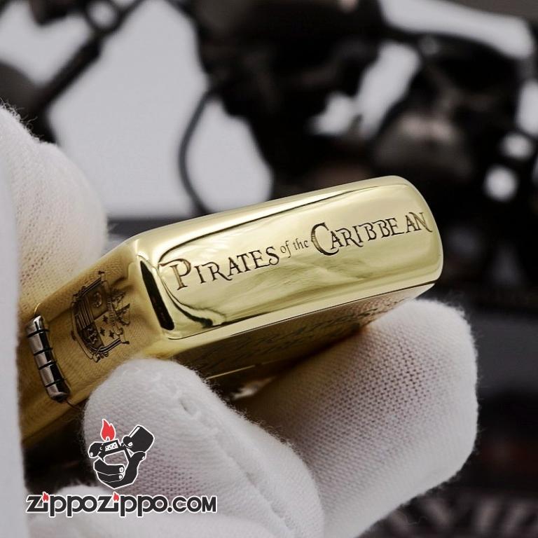 Zippo Chất Liêu đồng chạm khắc cướp biển Jack Captain Bản Armor