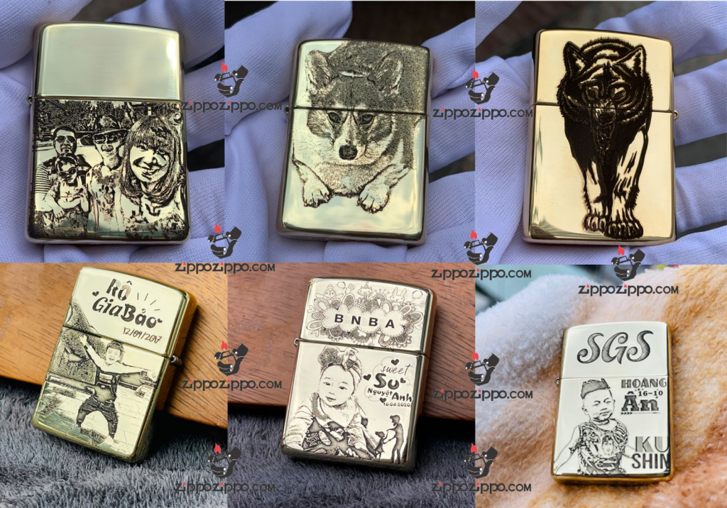 Nhận Thiết Kế Chế Tác Zippo Trên Nền Đồng Khối 169-254