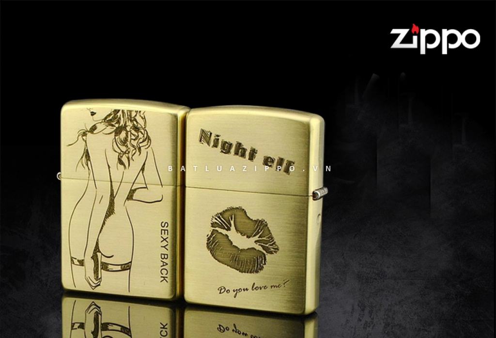 Bật lửa Zippo chính hãng back Sexy American