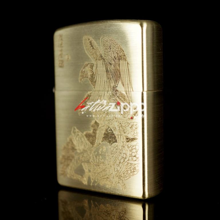 Bật lửa zippo chính hãng hình chim đại bàng dũng mạnh