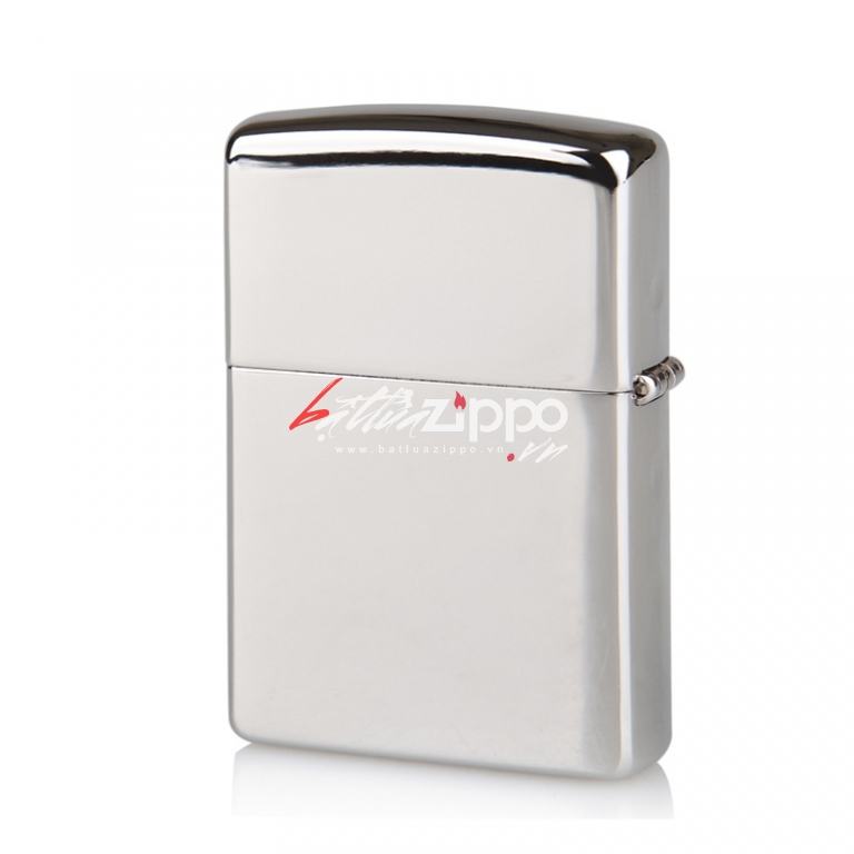 Bật lửa zippo mạ bạc khắc hình phật thích ca