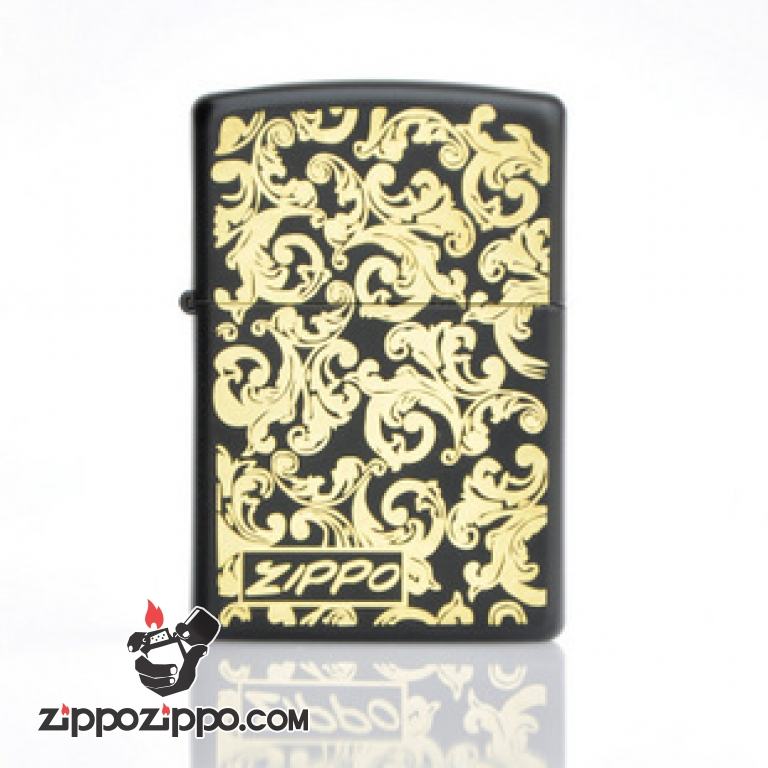 Bật lửa Zippo phiên bản Genuine Arabesque trên bề mặt