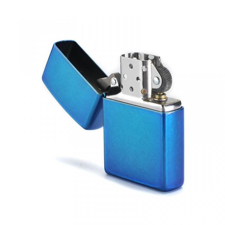 Bật Lửa Zippo Sơn Màu Xanh Da Trời - SKU 24534 – Zippo Cerulean Blue