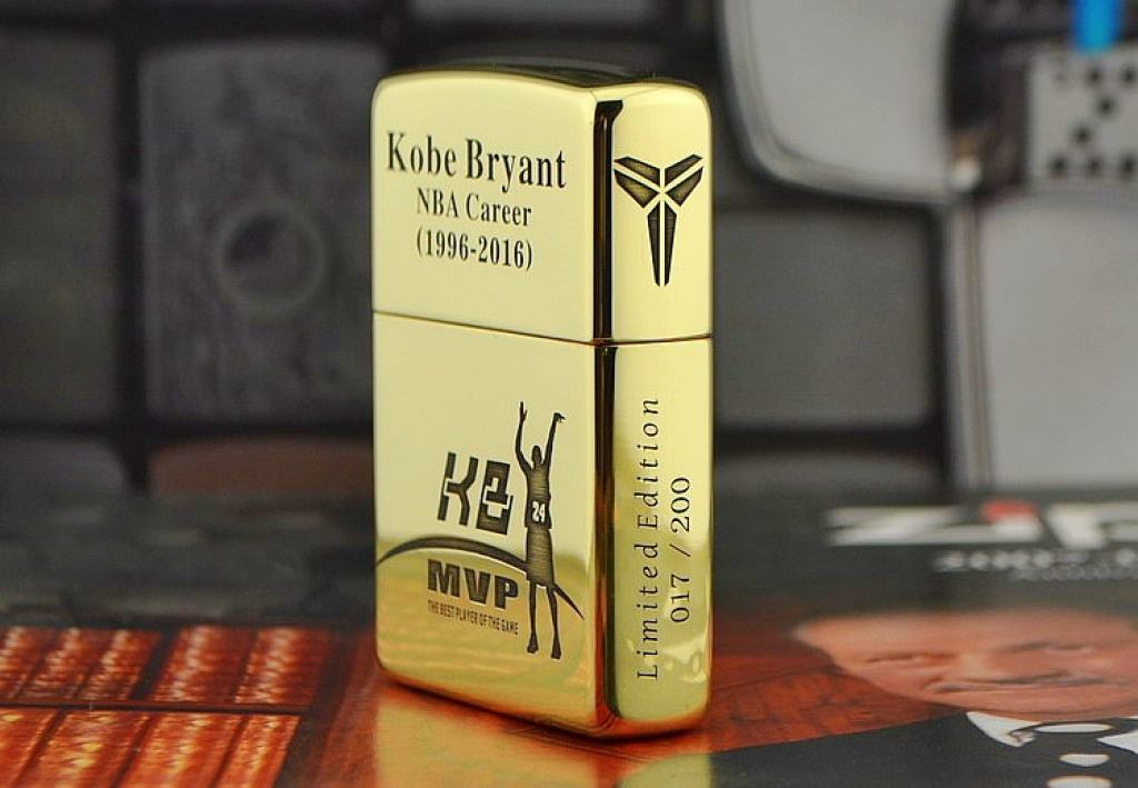 Bật lửa Zippo đồng phiên bản Kobe Bryant