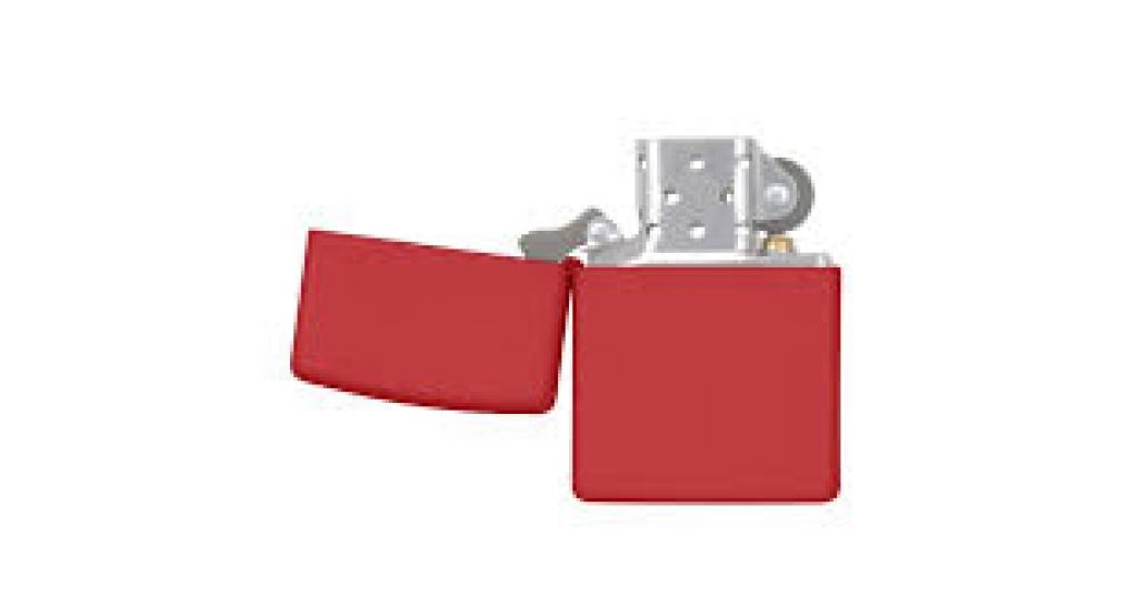 Bật Lửa Zippo Sơn Màu Đỏ - SKU 233 – Zippo Red Matte