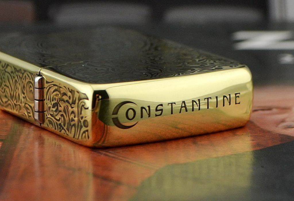Bật lửa Zippo đồng khắc hoạ tiết tinh xảo Constantine Phiên bản 1941