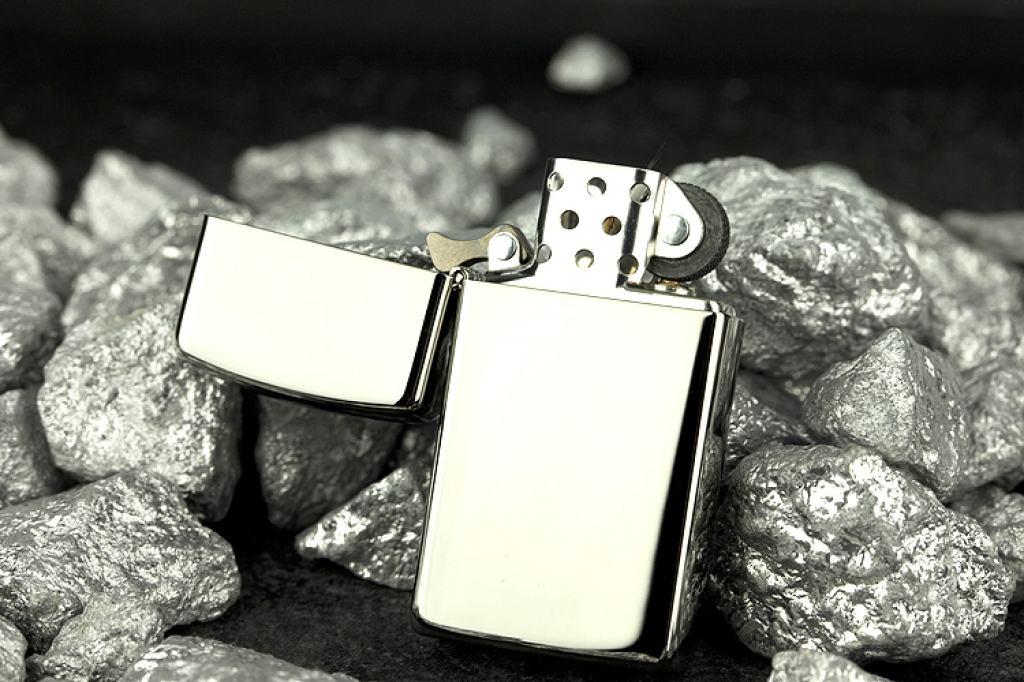 Bật Lửa Zippo Bản Nhỏ Sơn Màu Đen Xám Khói- SKU 20492 – Zippo Slim® Black Ice®