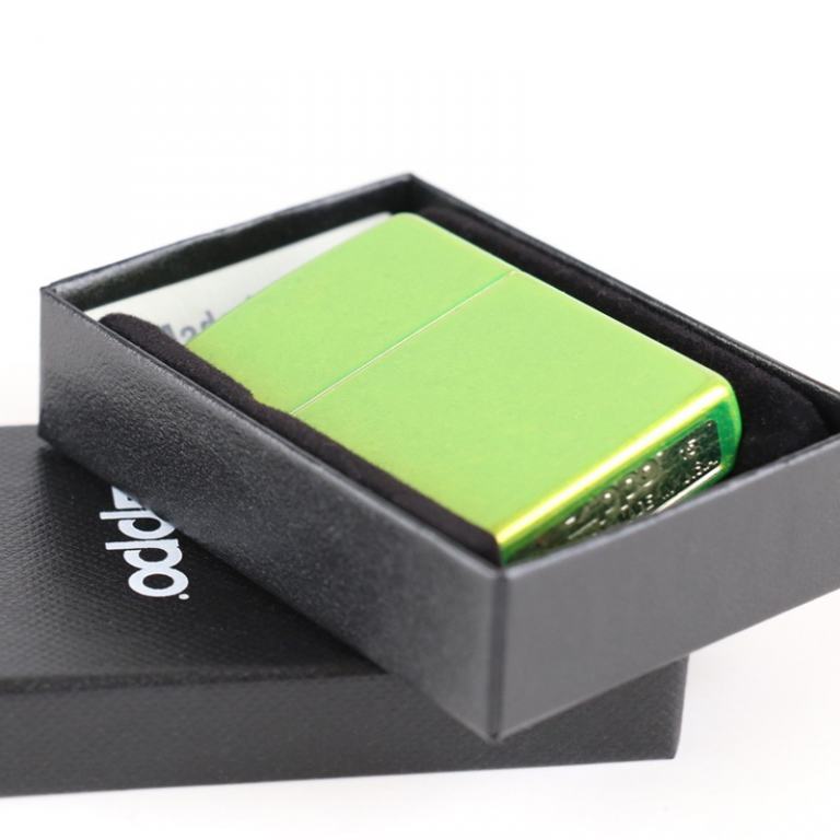 Bật Lửa Zippo Sơn Màu Xanh Nõn Chuối - SKU 24513 – Zippo Lurid