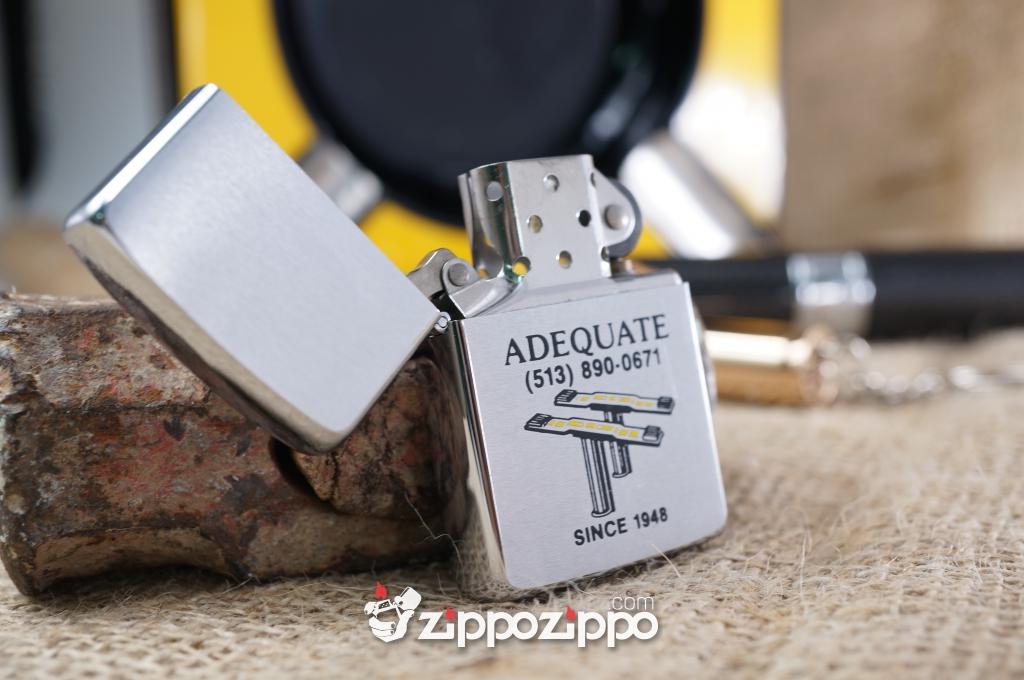 bật lửa zippo cổ adequate sản xuất năm 1988