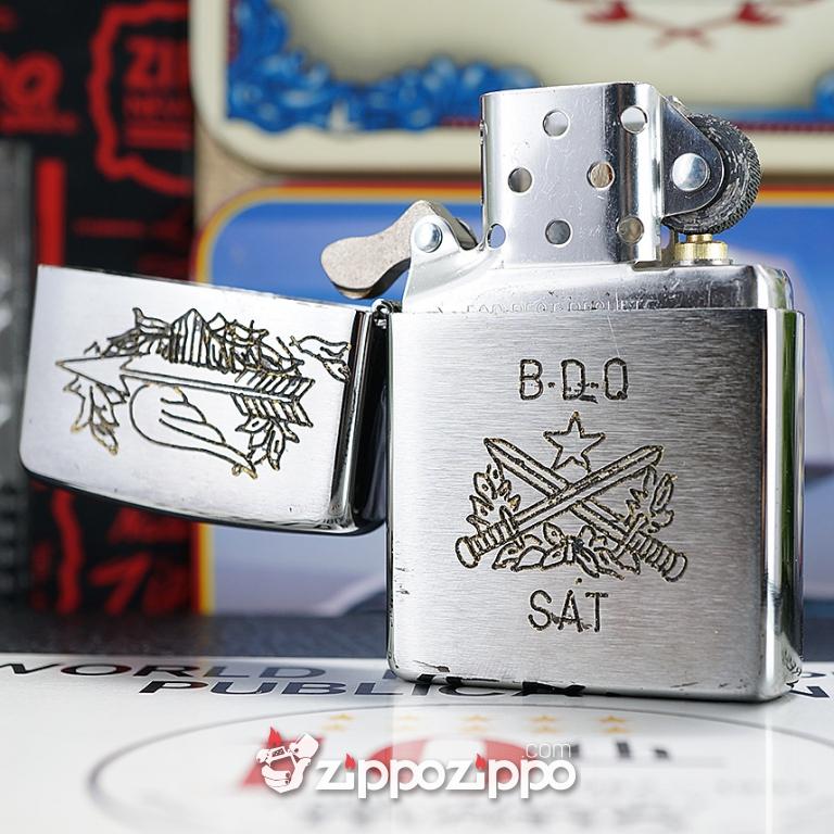 Bật lửa zippo chiến tranh việt nam đời sô (SAT)