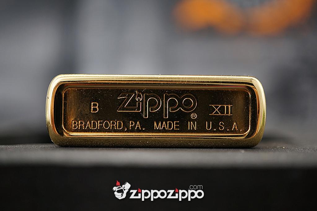 Zippo cổ Camel Mạ Vàng 22k sản xuất năm (1995)
