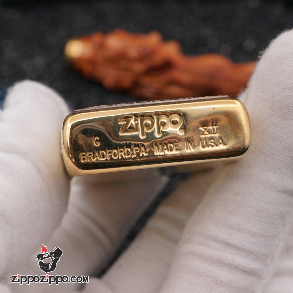 zippo cổ harley davidsion đại bàng nổi XII (1996)
