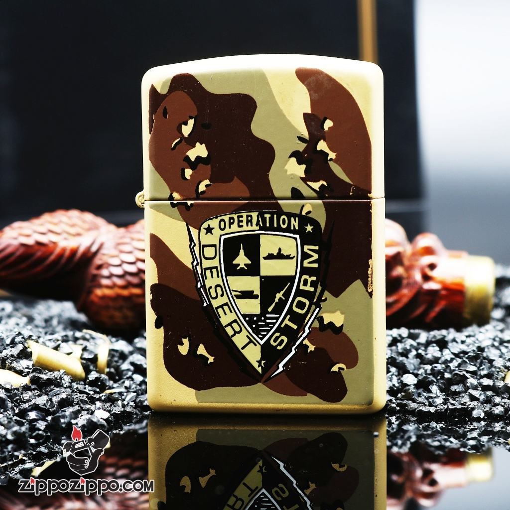 Zippo dàn ri logo storm 1994