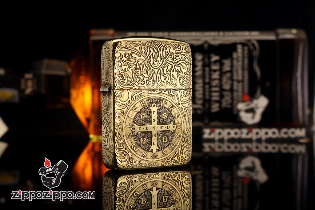 Zippo Chính Hãng Đồng Khăc Nổi Constantine Phiên Bản 1941