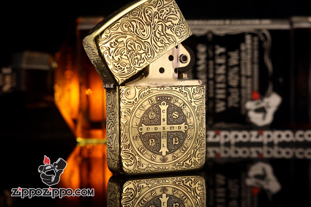 Zippo Chính Hãng Đồng Khăc Nổi Constantine Phiên Bản 1941