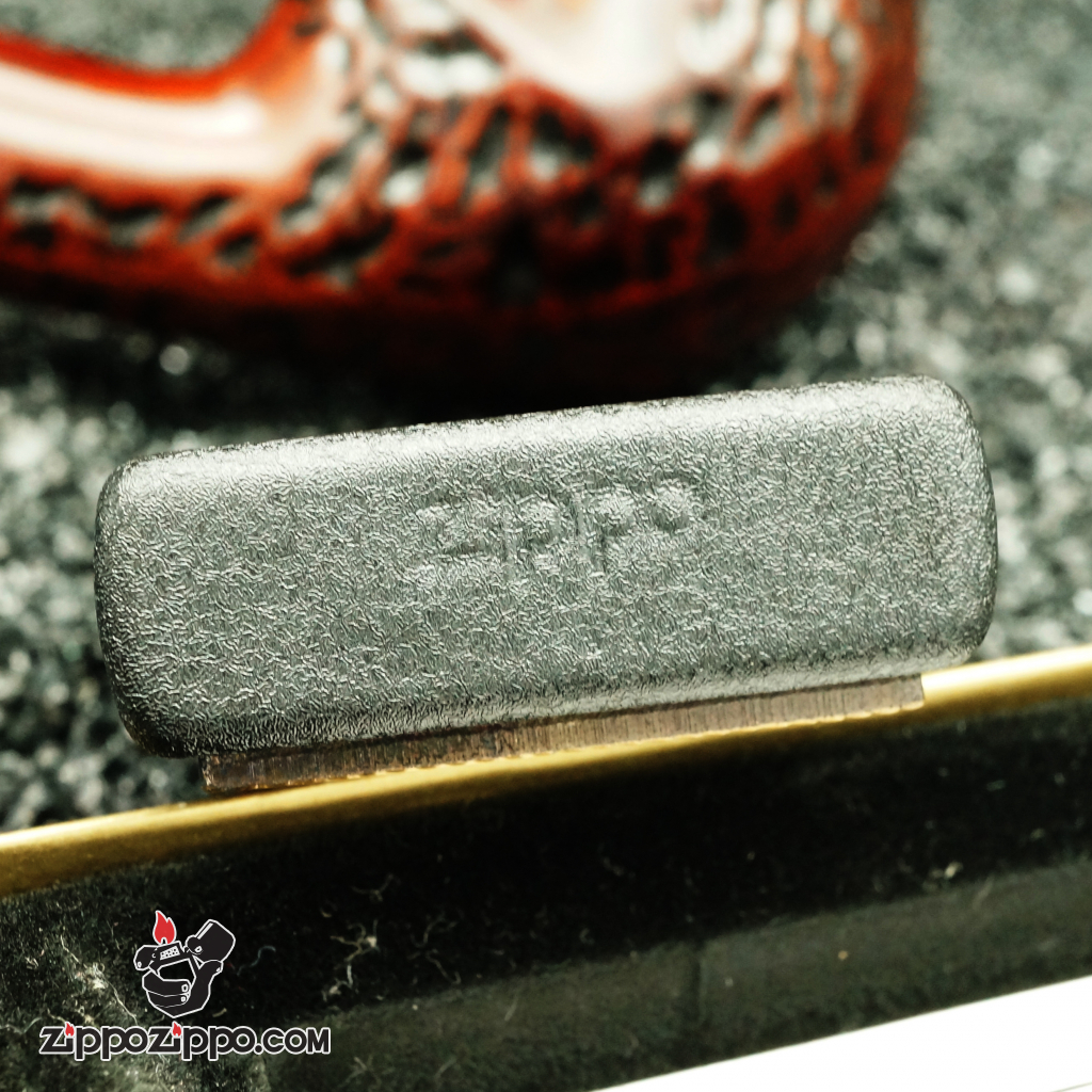 zippo cổ mầu đen camel sơn