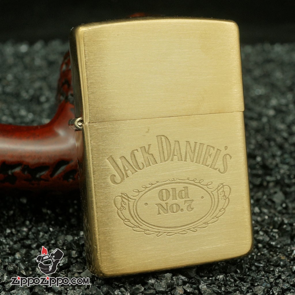 Zippo cổ Jack Daniel's đồng nguyên chất sản xuất năm 1994