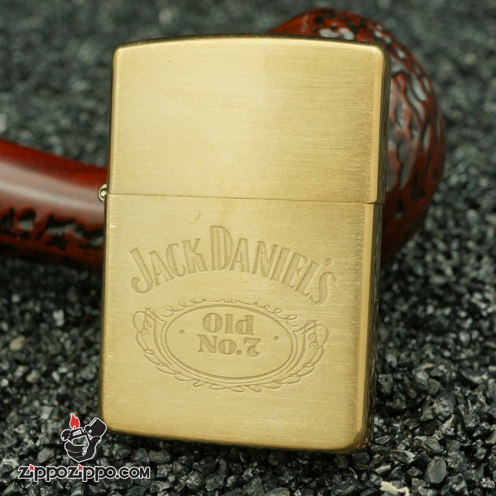 Zippo cổ Jack Daniel's đồng nguyên chất sản xuất năm 1994