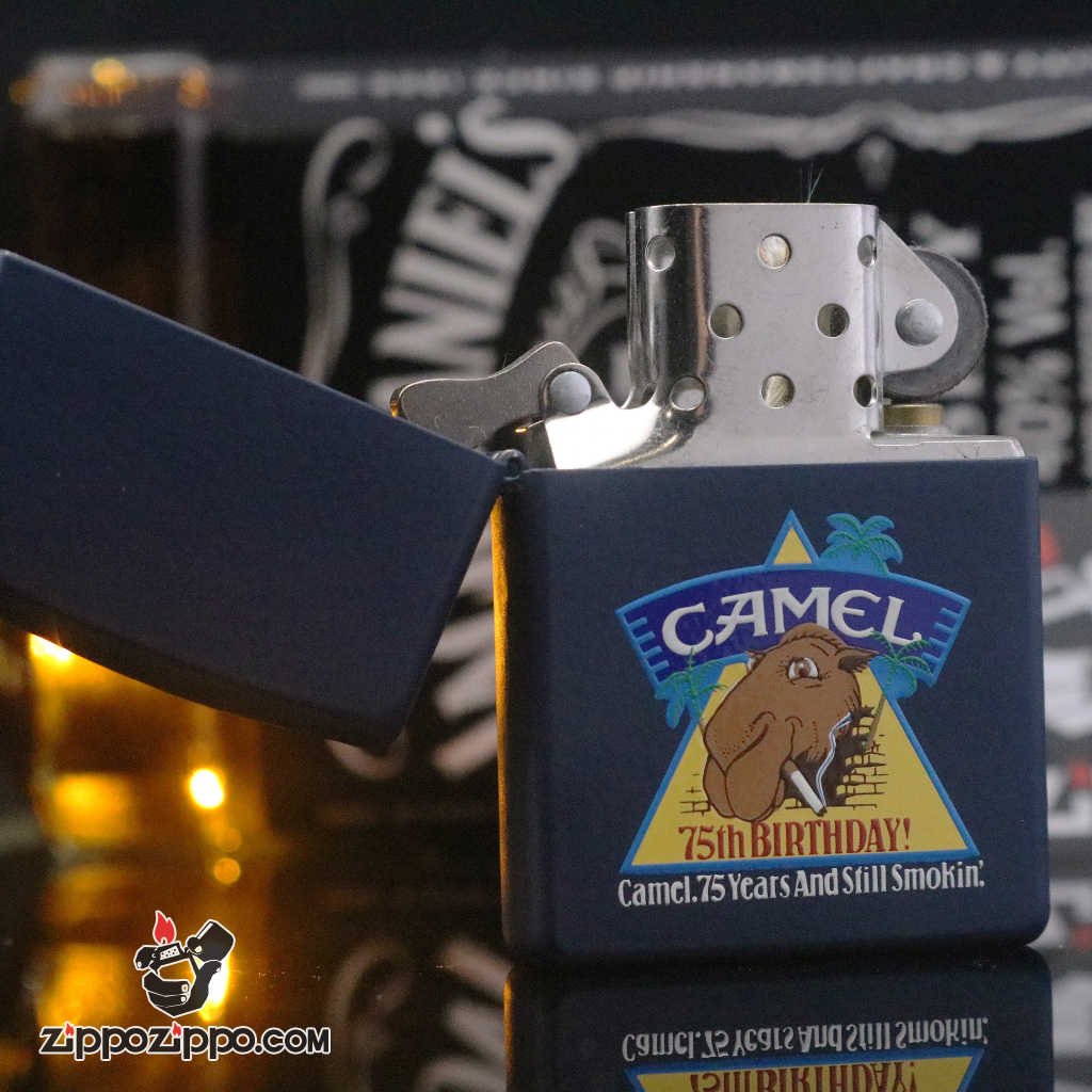 Zippo đời la mã 1997 Matte CAMEL