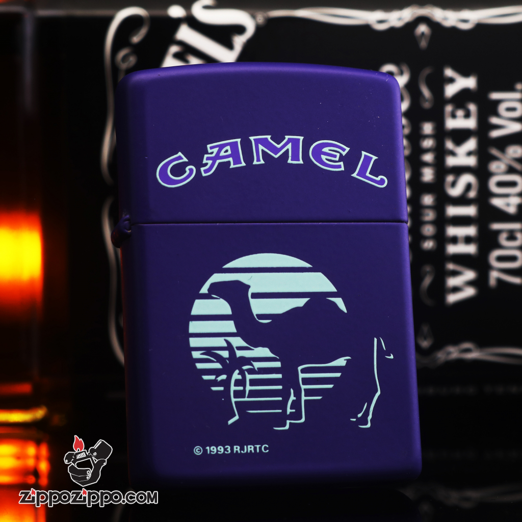 Zippo đời la mã sản xuất 1992 Camel
