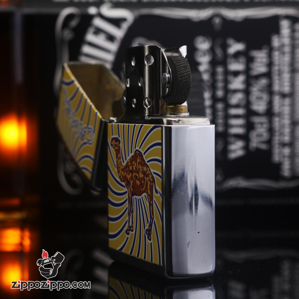 Zippo đời la mã sản xuất 1998 Camel