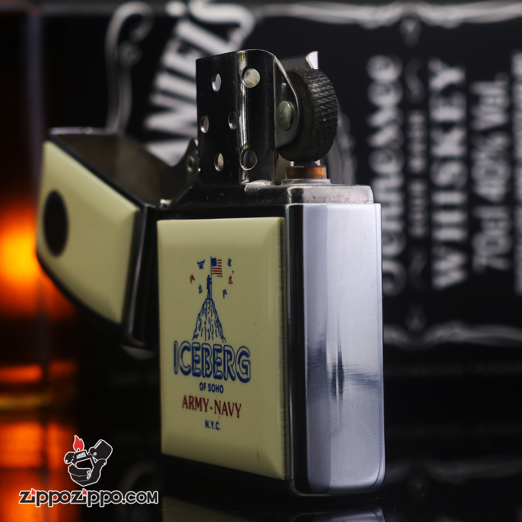 Zippo đời la mã sản xuất năm 1992 Iceberg Of Soho