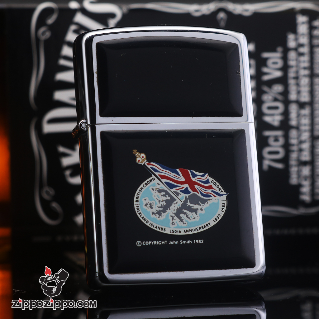 Zippo đời la mã sản xuất 1988 Quần đảo Falkland