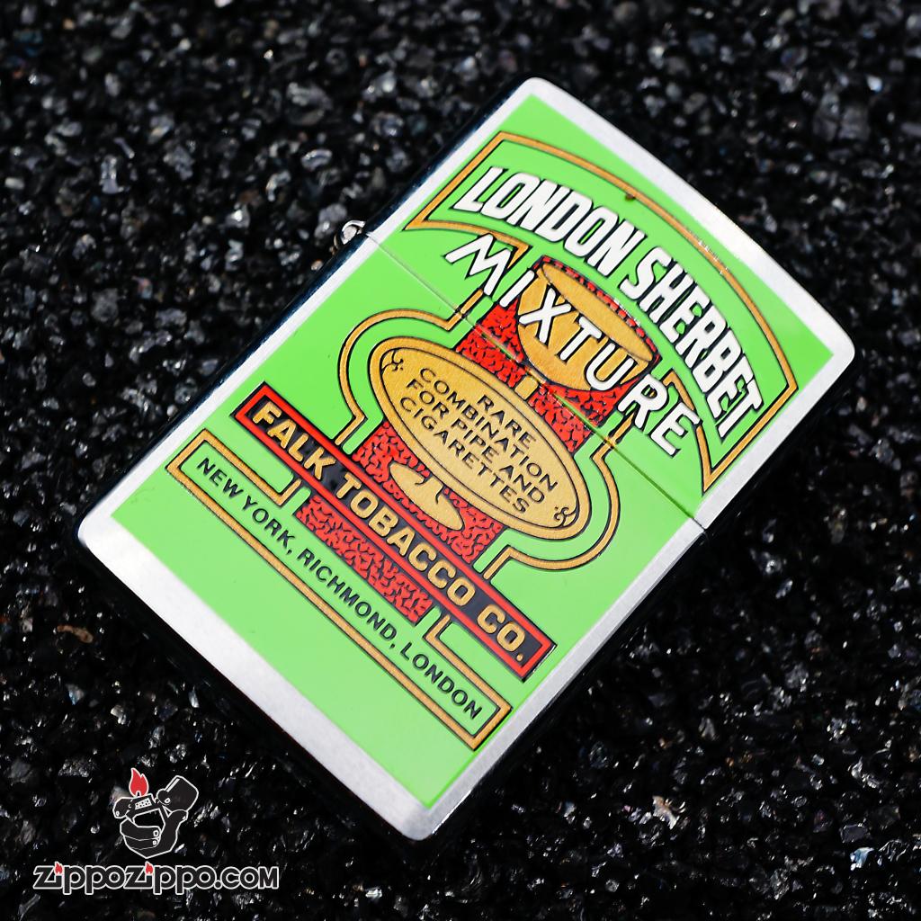 Zippo đời la mã sản xuất 2000 LONDON SHERBET MIXTURE