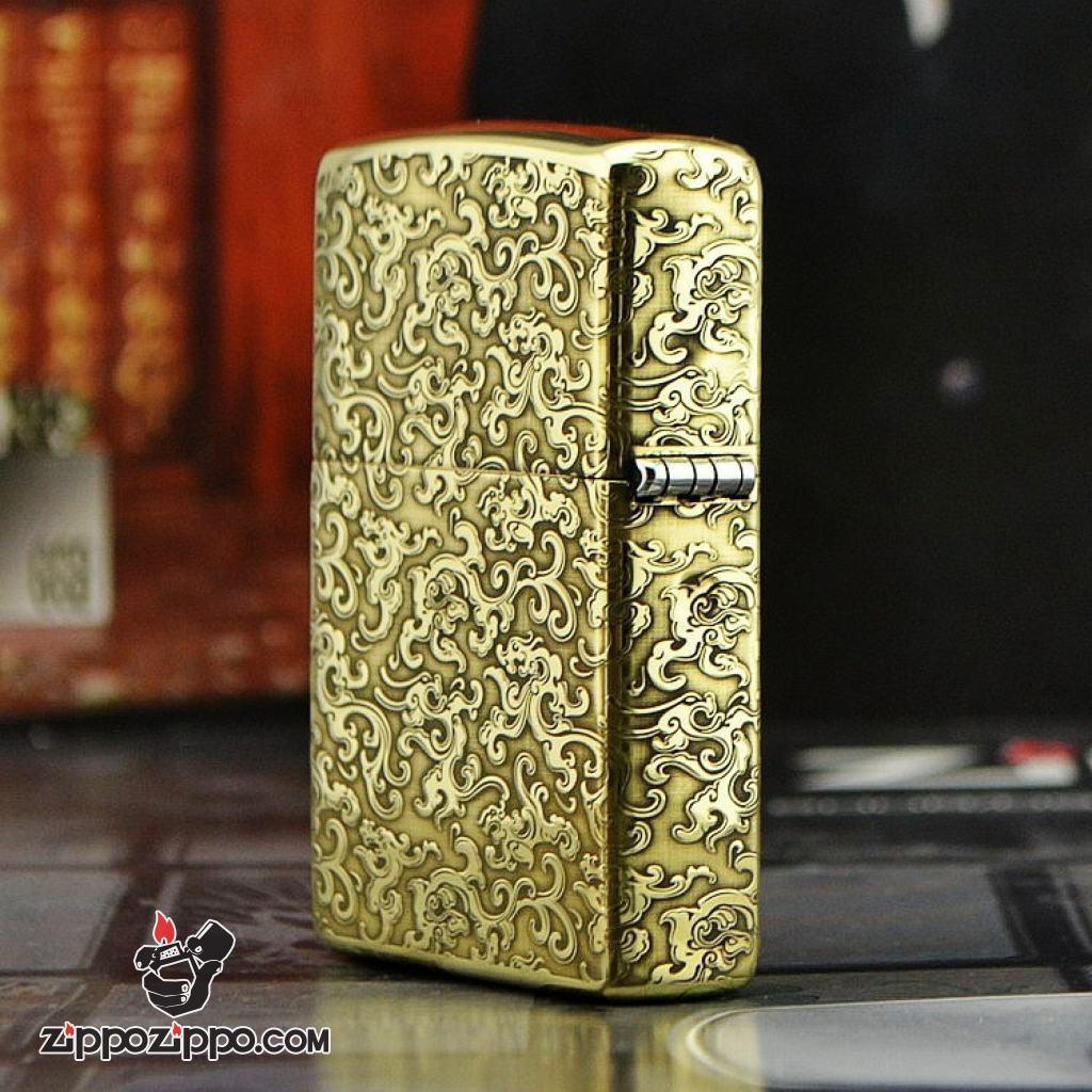 Bật lửa Zippo phiên bản chạm khắc nổi mây bao quanh