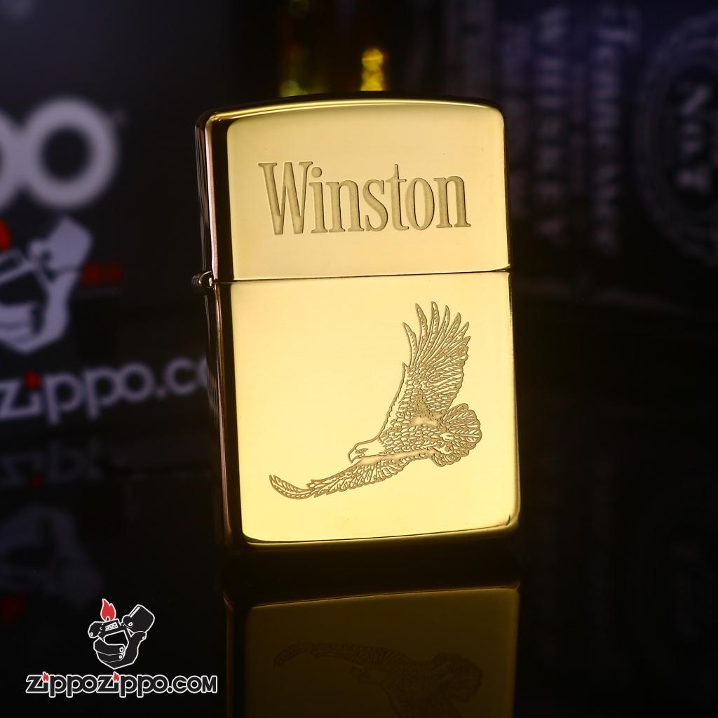 Zippo La Mã đồng bóng hình Đại Bàng sản xuất 1992