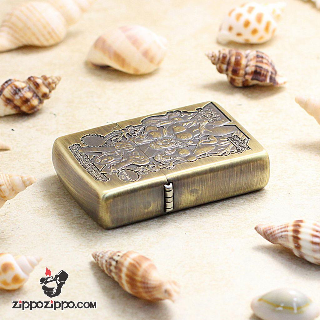 Bật Lửa Zippo Chạm Khắc Nữ Thần Gợi Cảm