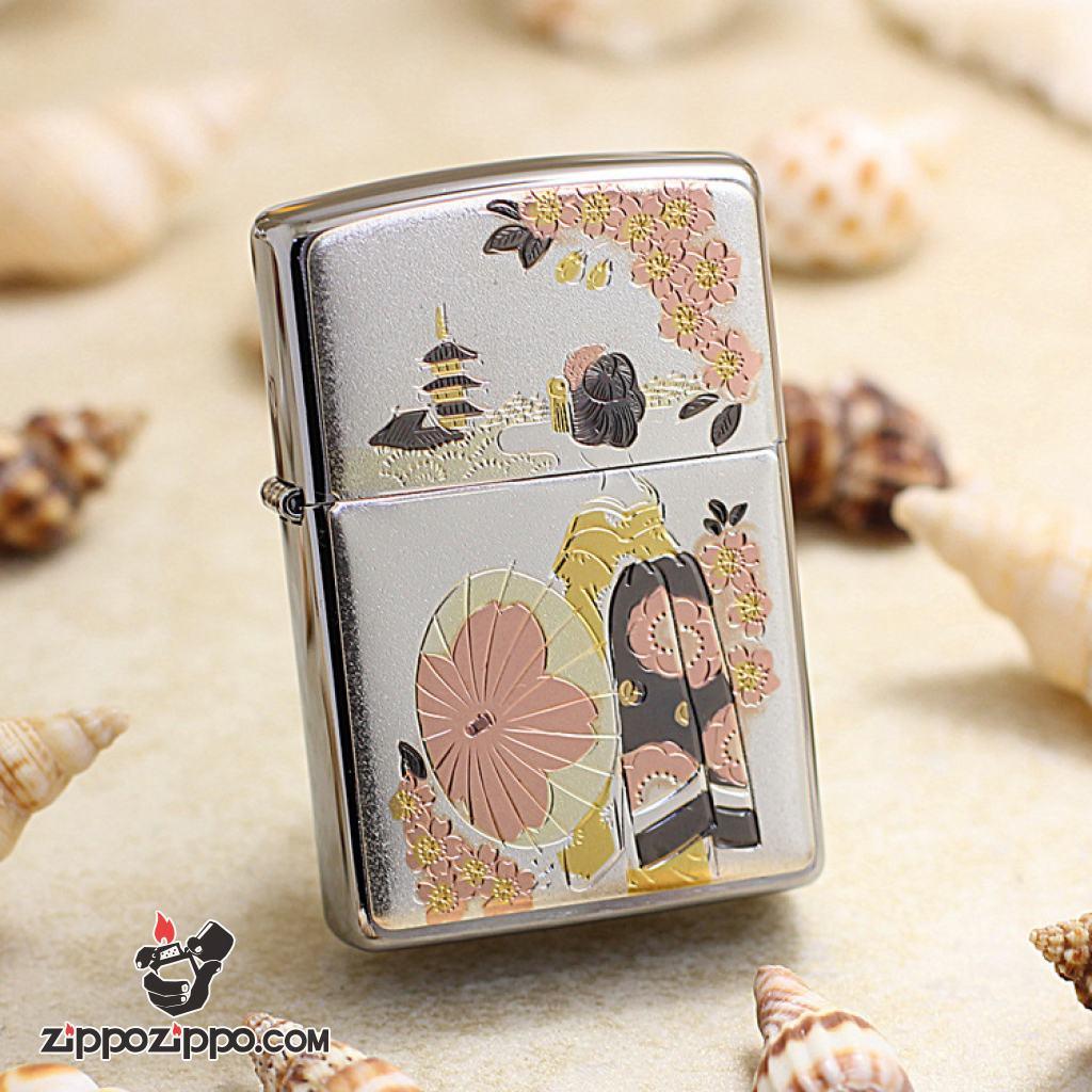 Bật Lửa Zippo KHắc Hình Cô Gái Vũ Công