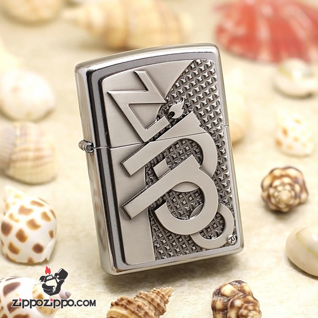 Bật Lửa Ốp Lô Gô Zippo Sang Trọng