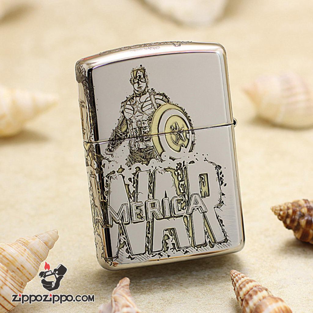 Bật Zippo Khắc Đội Trưởng America
