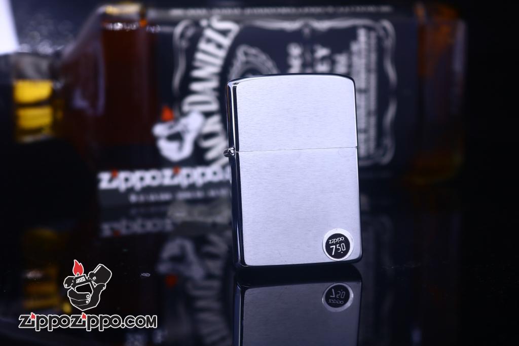 Zippo cổ  Đời Cổ Quý Hiếm  Bạc xước sản xuất năm 1984
