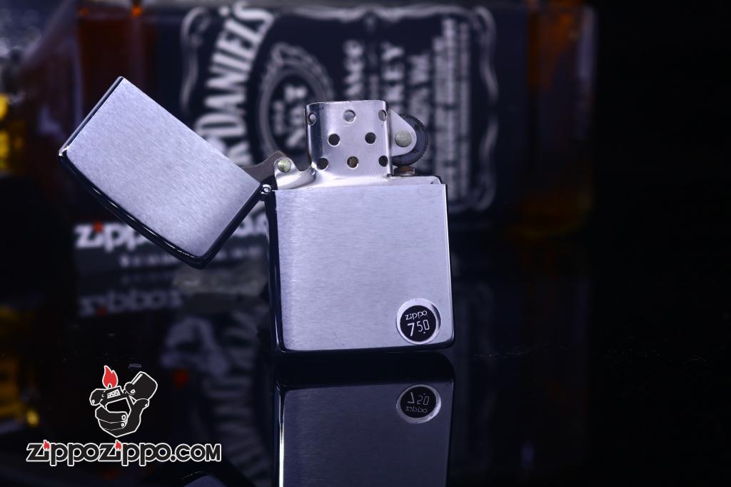 Zippo cổ  Đời Cổ Quý Hiếm  Bạc xước sản xuất năm 1984