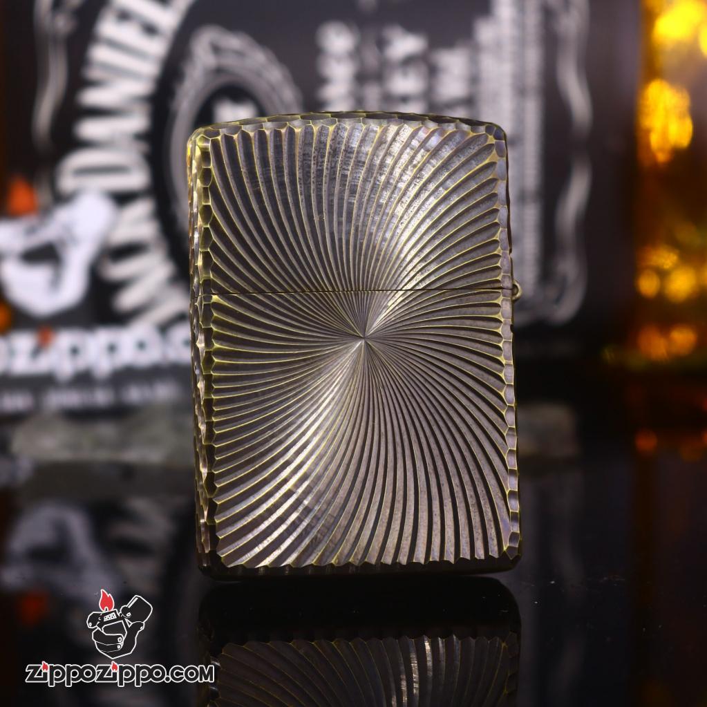 Genuine Zippo 3-dimensional engraving of Gold Plating Amor Ver 11