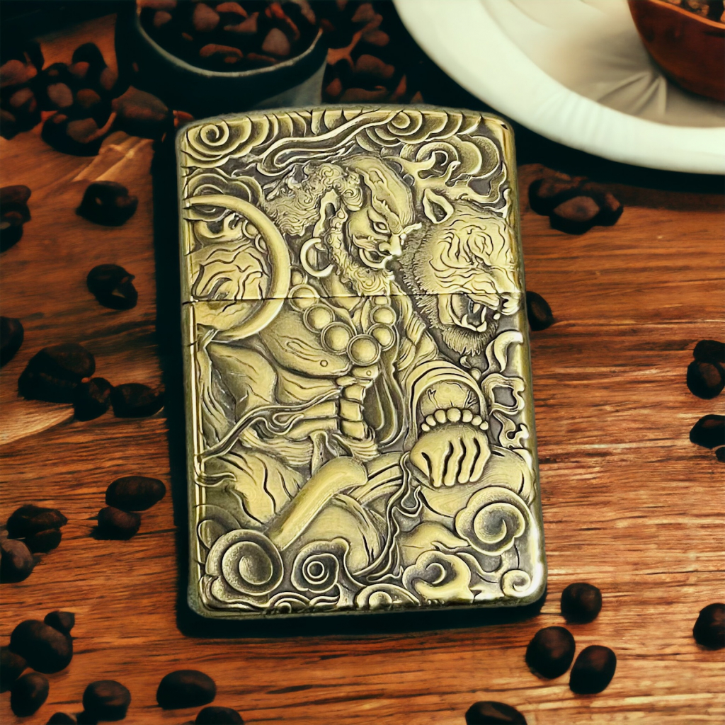 Zippo La hán Phật Giáo Hàng Long Phục Hổ công nghệ 3d siêu sắc nét