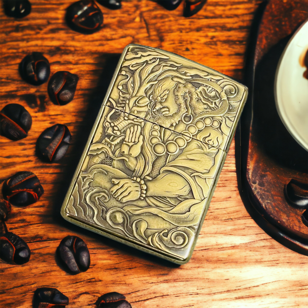 Zippo La hán Phật Giáo Hàng Long Phục Hổ công nghệ 3d siêu sắc nét