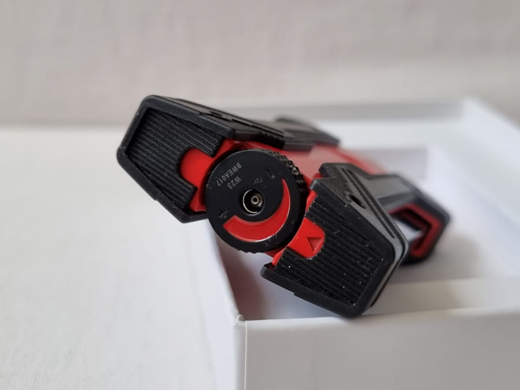S.T. Dupont Defi XXTREME Lighter, Black and Red 021601