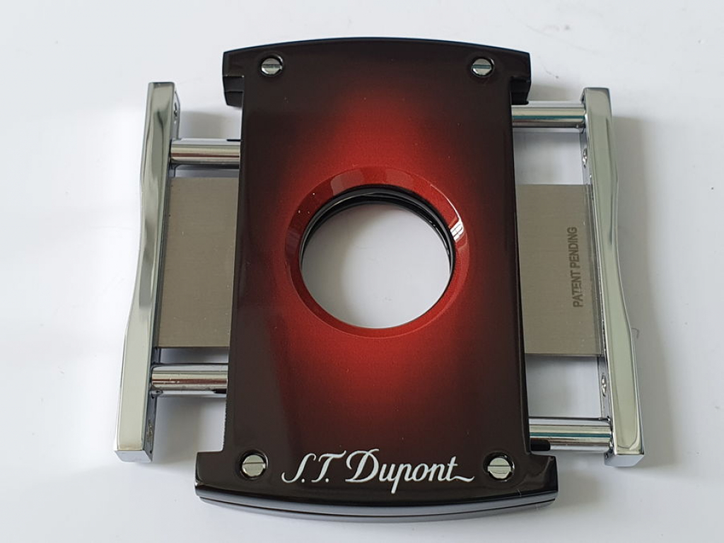 S T Dupont MaxiJet Cigar Cutter Sunburst Brown