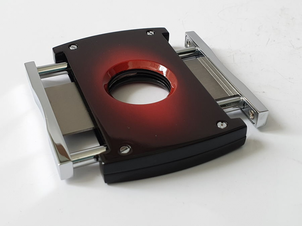 S T Dupont MaxiJet Cigar Cutter Sunburst Brown