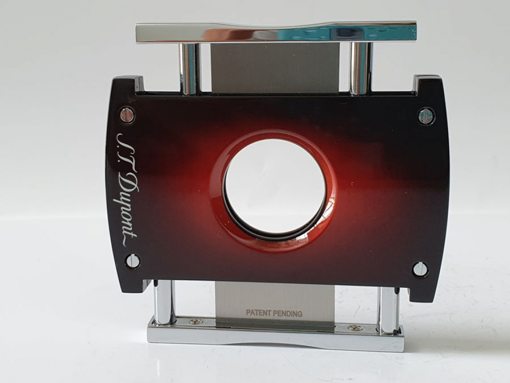 S T Dupont MaxiJet Cigar Cutter Sunburst Brown