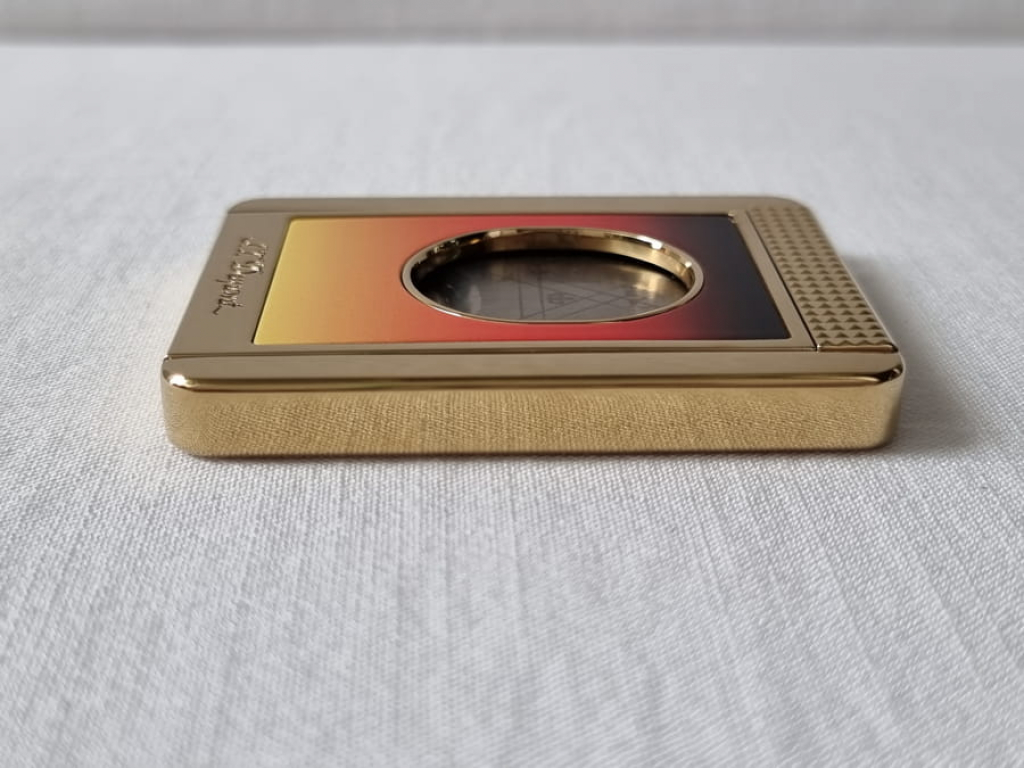 S.T. Dupont Cigar Cutter & Stand, Montecristo Design