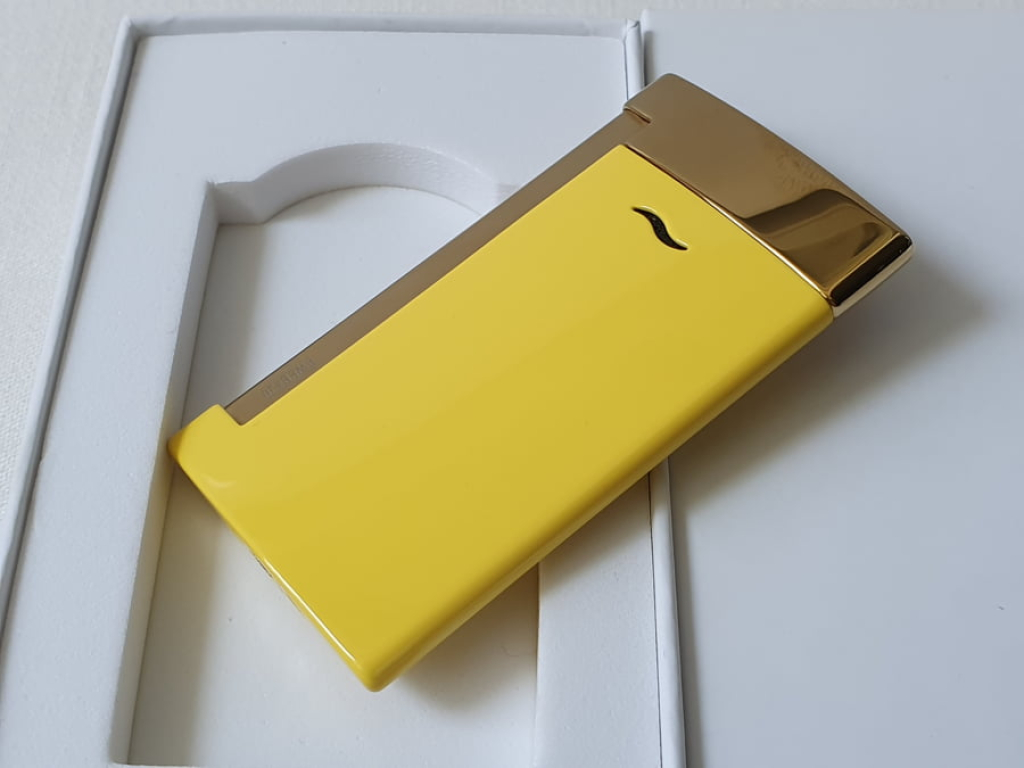 S.T. Dupont Slim 7 Vanilla Yellow Gold 027780