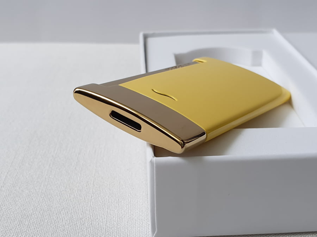 S.T. Dupont Slim 7 Vanilla Yellow Gold 027780