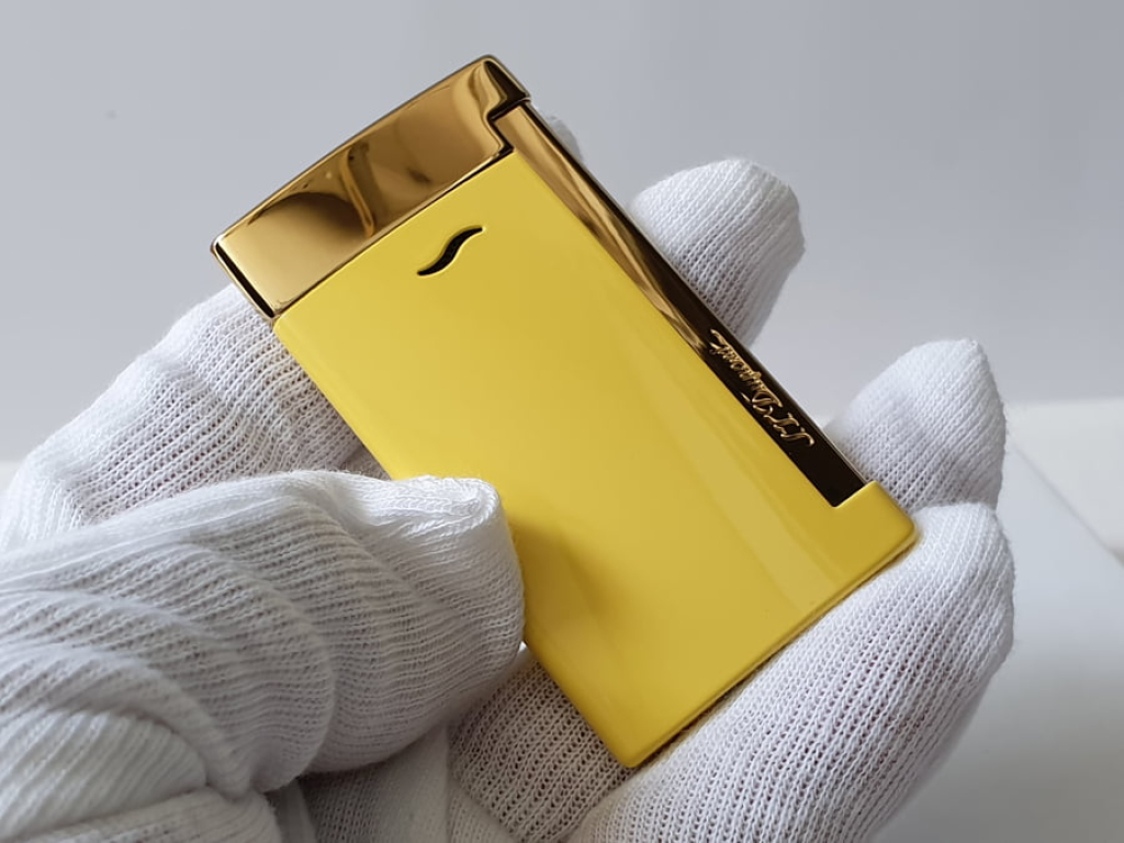 S.T. Dupont Slim 7 Vanilla Yellow Gold 027780