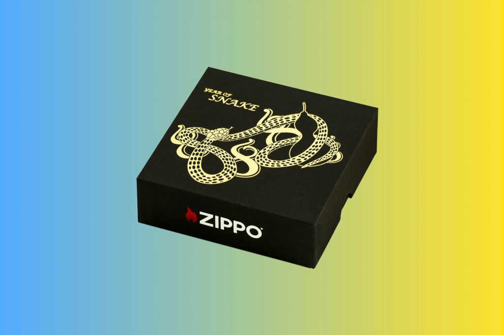 Zippo kỷ niệm năm Rắn 2025 phiên bản giới hạn 1000 chiếc thị trường Châu Á