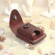 Bao Da Đựng Zippo Cao Cấp Kiểu Dáng Sang Trọng Màu Da Nhạt Ốp Hình